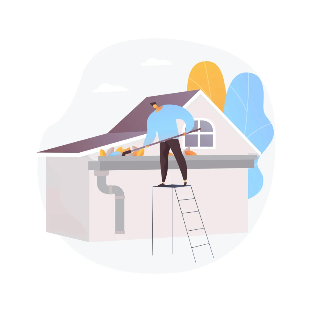 Reliance Window Cleaning Gutter Service Graphic